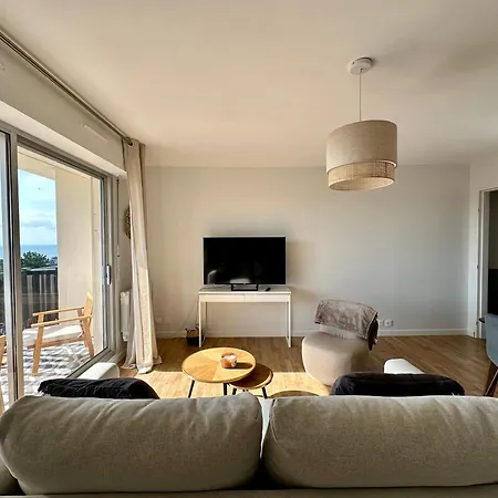 Daire Terrasse Vue Mer/campagne *