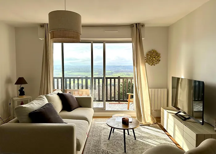 Daire Terrasse Vue Mer/campagne *