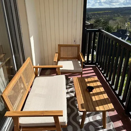 アパート Terrasse Vue Mer/campagne ブロンヴィル・シュル・メール