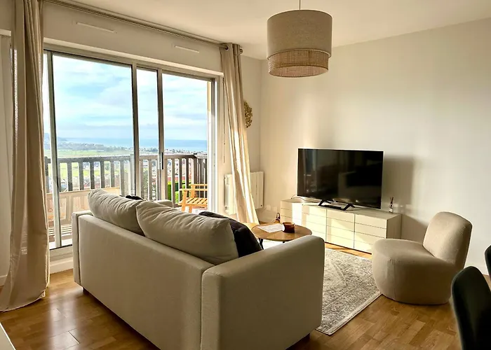 Terrasse Vue Mer/campagne Appartement